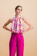 Top Pauline Pink Blossom