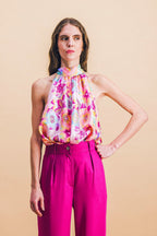 Top Pauline Pink Blossom