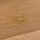 Anillo de acero “Lía”