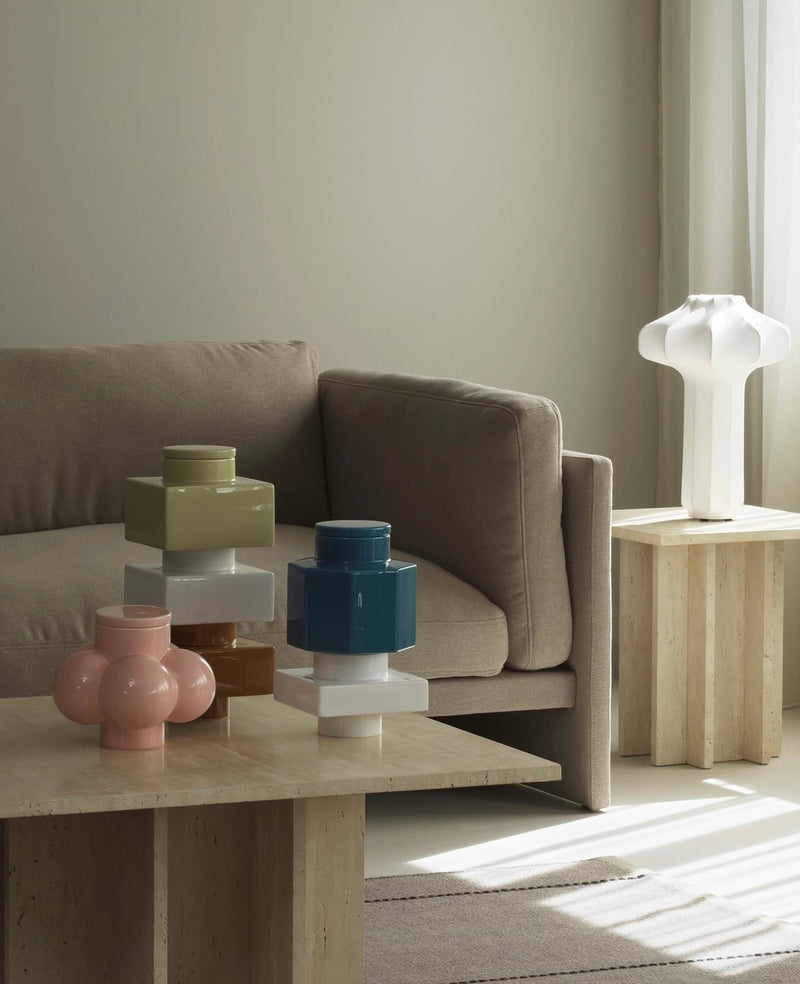 Deko Object - Hexagon - Petrol Blue