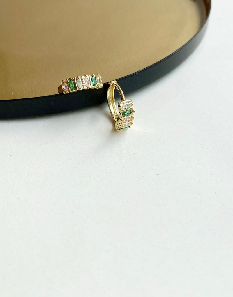 Pendientes de aro Charlotte