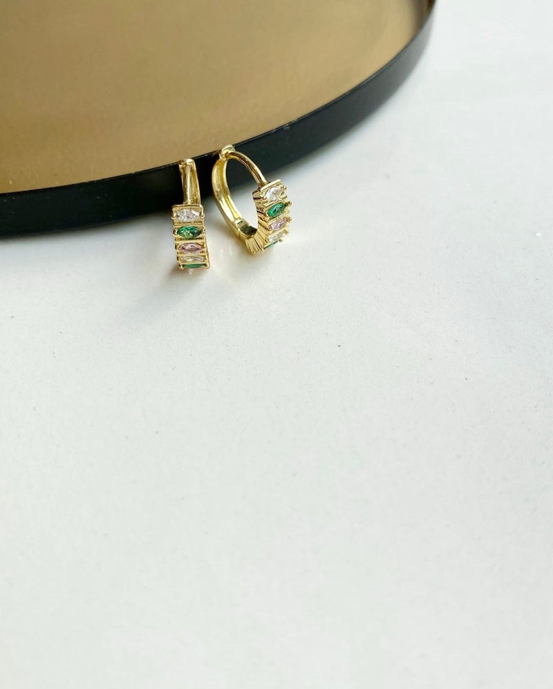 Pendientes de aro Charlotte