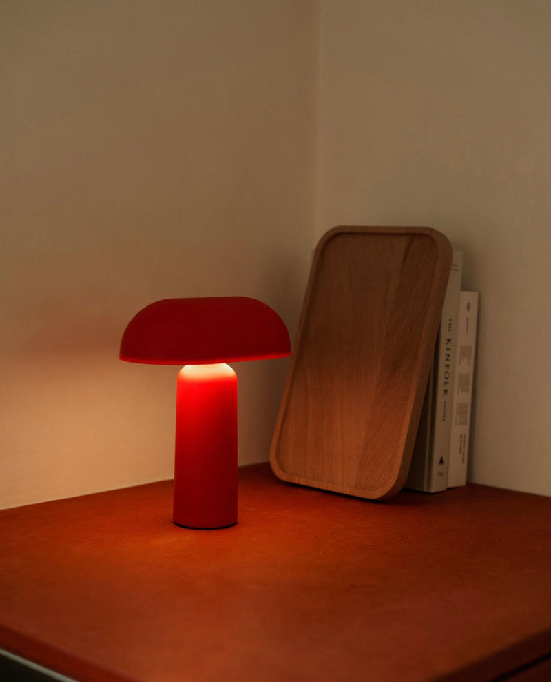 Porta Table Lamp - Red