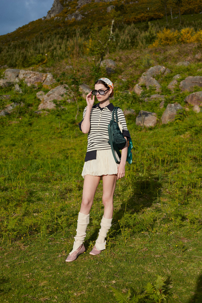 Sac Puffer Rectangulaire Vert Foncé