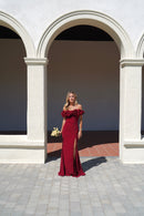 Vestido de romance profundo