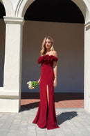 Vestido de romance profundo