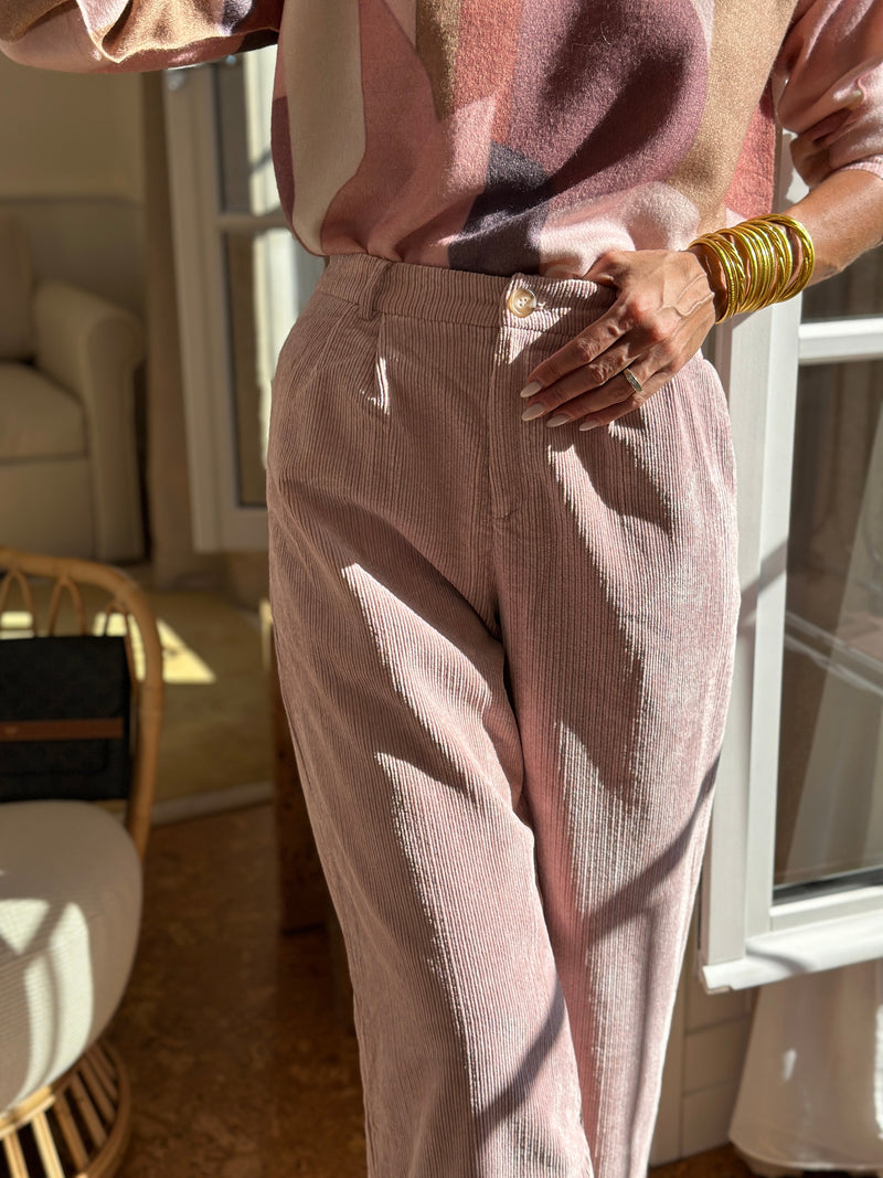 Pantalon Avaline - Rose