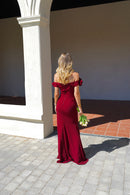 Vestido de romance profundo