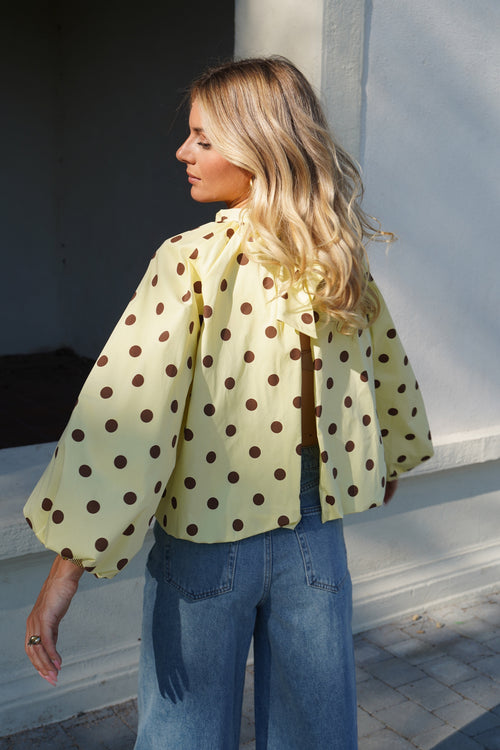 Blouse Suzanne Jaune