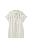 Robe Courte Implicite Beige