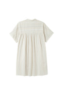 Robe Courte Implicite Beige