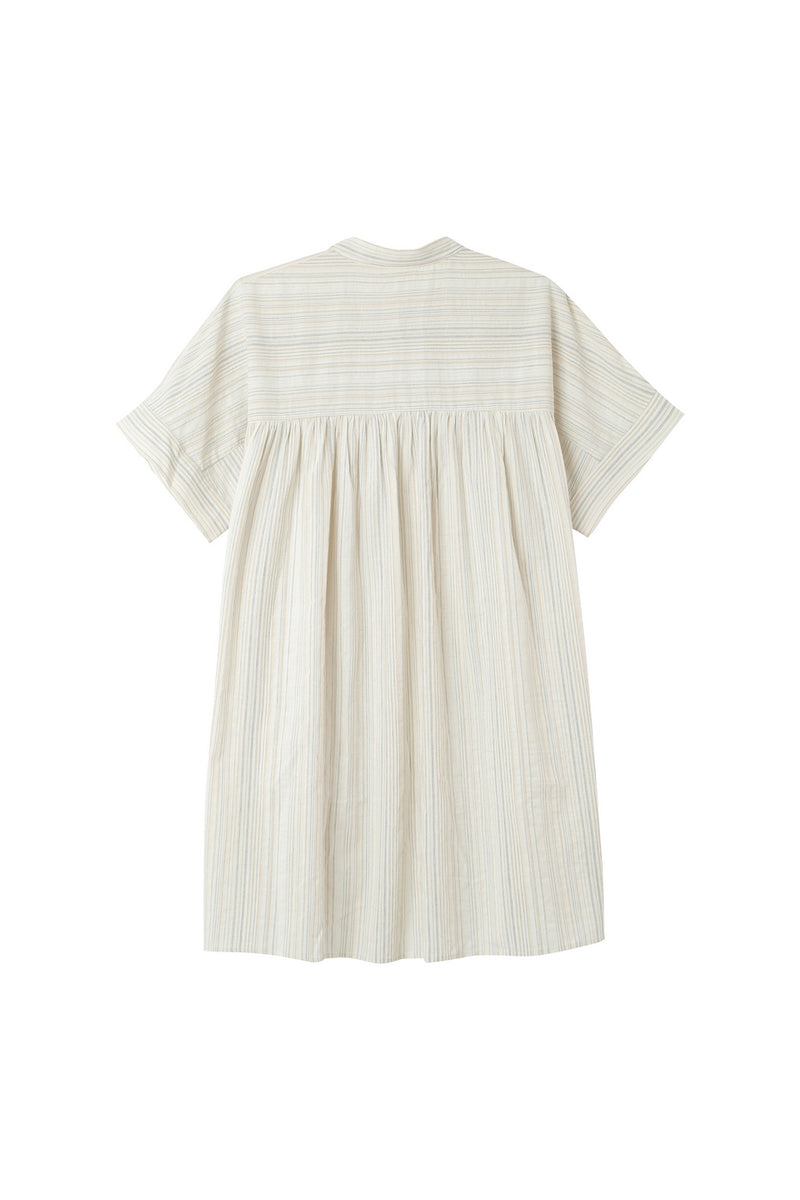 Robe Courte Implicite Beige