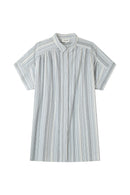 Robe Courte Implicite Bleu