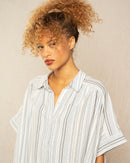 Robe Courte Implicite Bleu