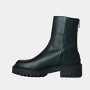 Boots Clio Tuil Imprime - Cuir Graine Vert