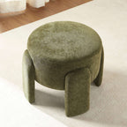 Ina - Pouf - Tessuto - Verde