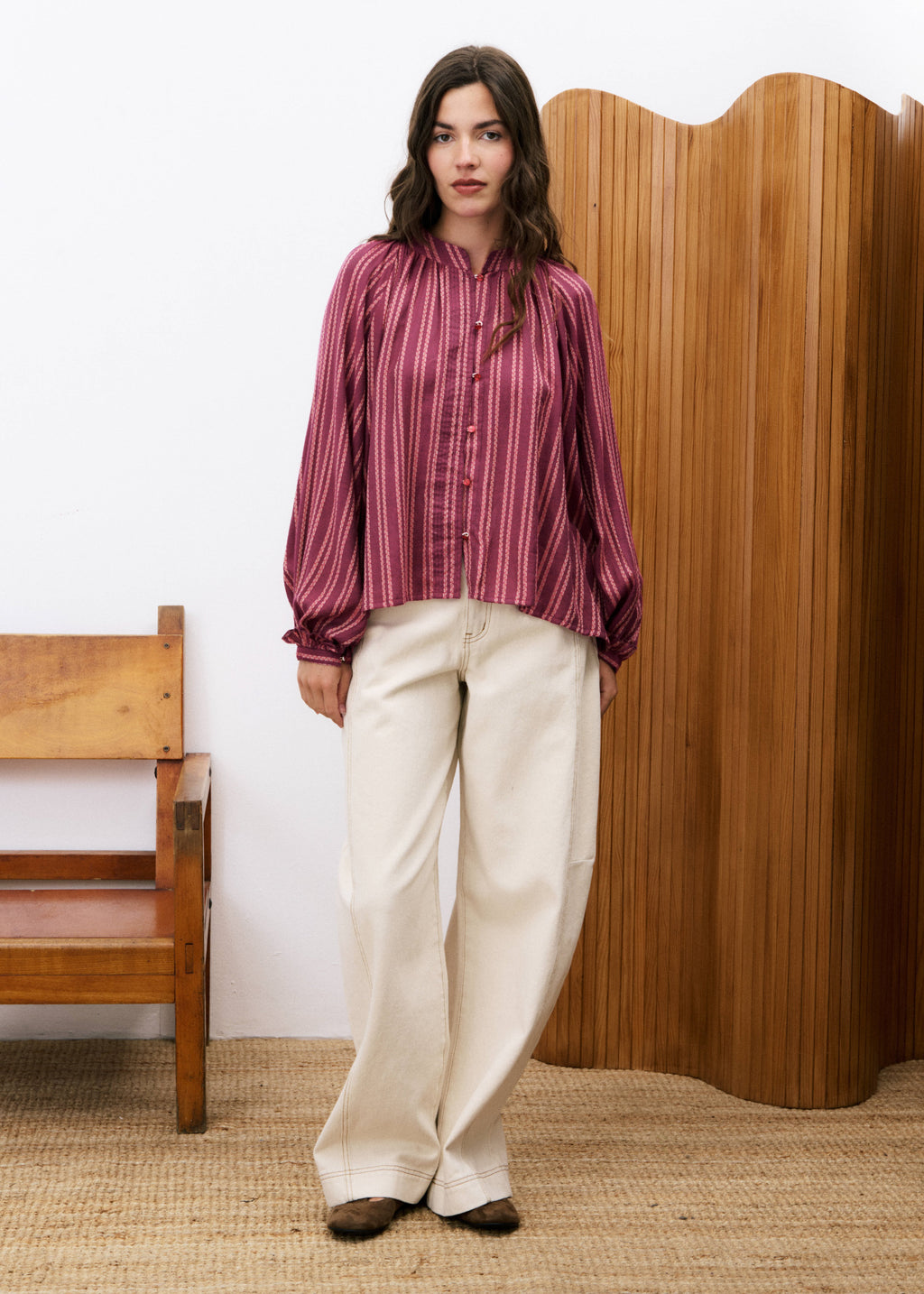 Chemise Combava - Fuchsia