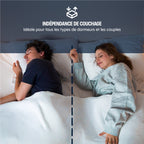 Matelas hybride Jade - mémoire de forme - 26cm