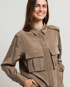 Camisa Indiana - Café con leche