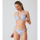 Indiana Halter Bikini Top - Blue