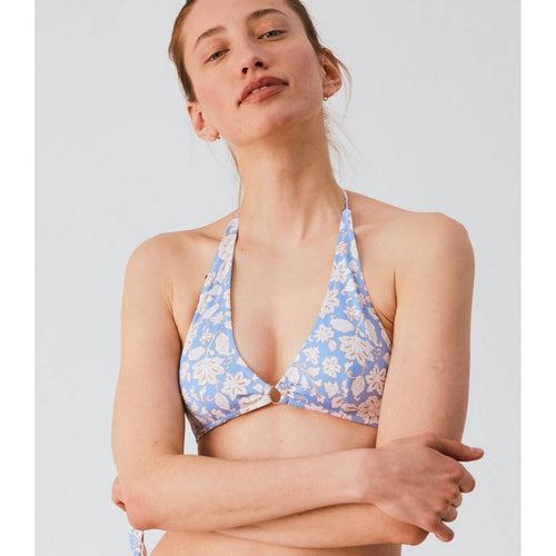 Haut Indiana Halter - Bleu