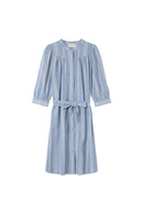Robe Mi-Longue Indice Bleu