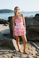 Robe Ines - Broderies Rose