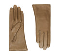 Gants Ines - Taupe - Doublure Soie - Femme