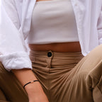 Bracelet B - Doré - Noir