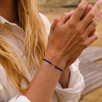 Bracelet G - Gold - Black