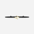H Bracelet - Gold - Black