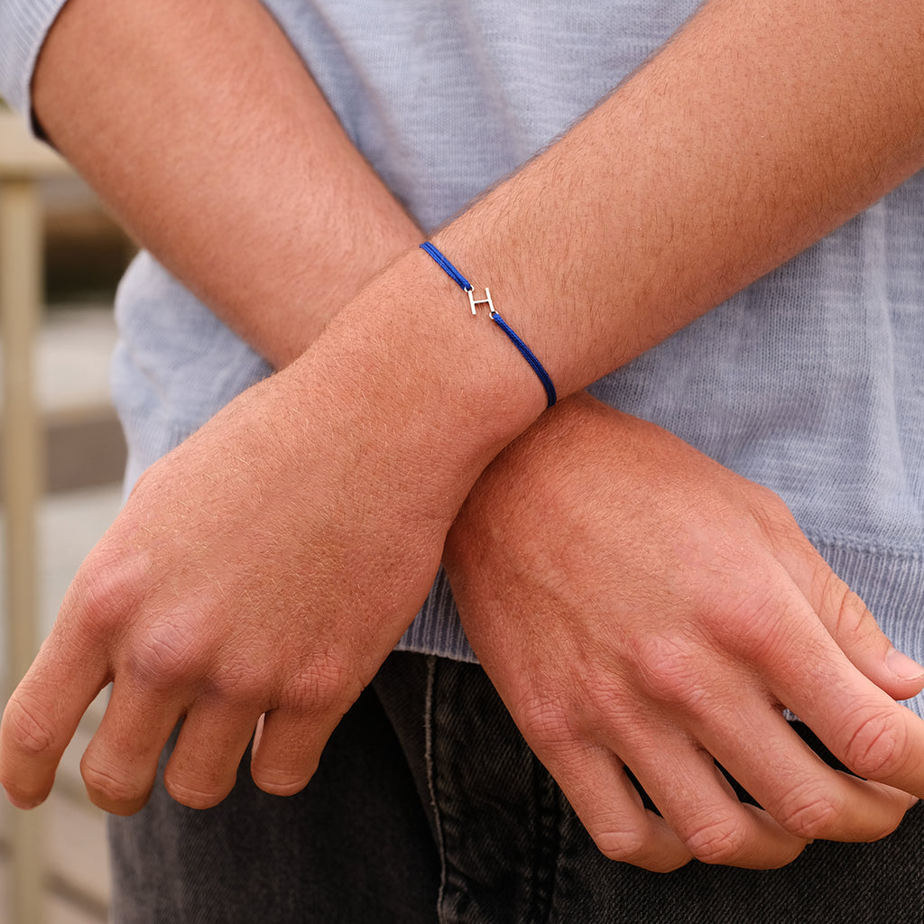 H Bracelet - Gold - Black