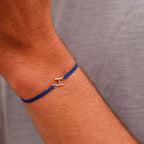 H Bracelet - Gold - Black