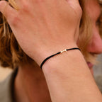 Bracelet I - Gold - Black