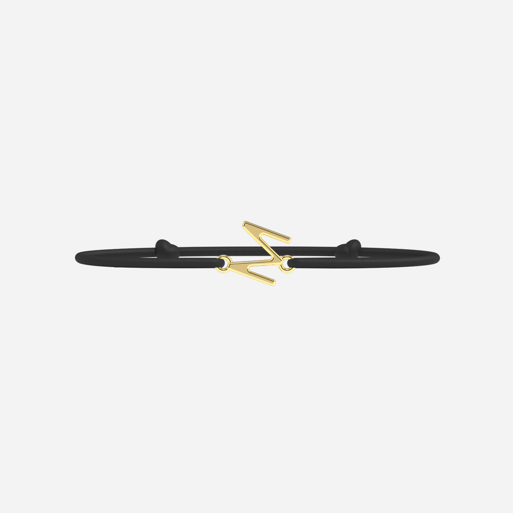 Bracelet M - Doré - Noir