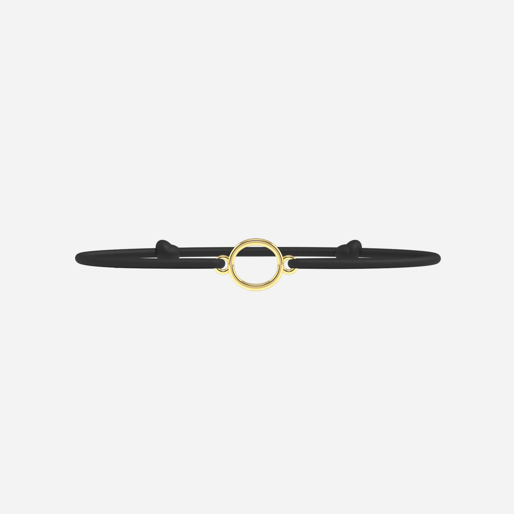 O Bracelet - Gold - Black