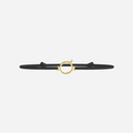 Q Bracelet - Gold - Black