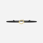 Q Bracelet - Gold - Black