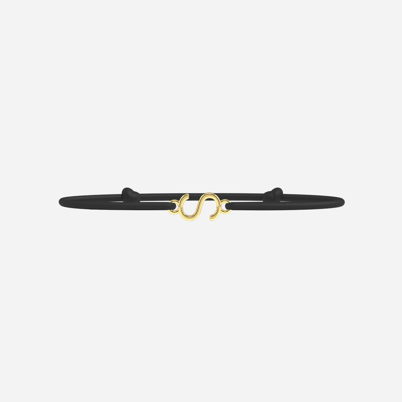 Bracelet S - Doré - Noir