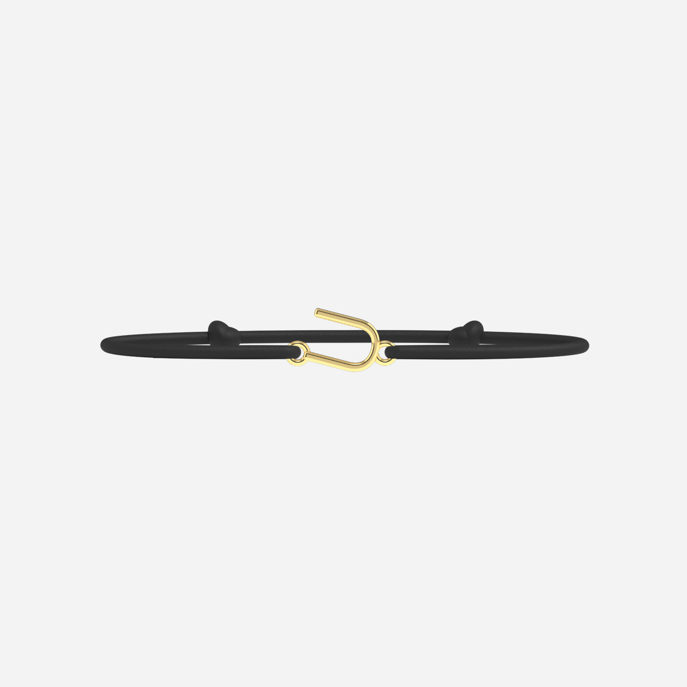 U Bracelet - Gold - Black
