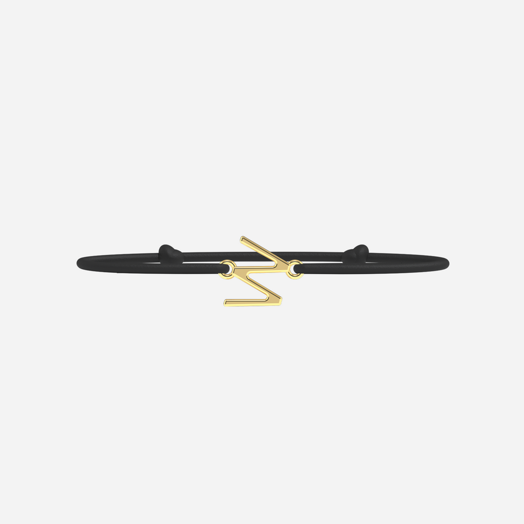 Bracelet W - Doré - Noir