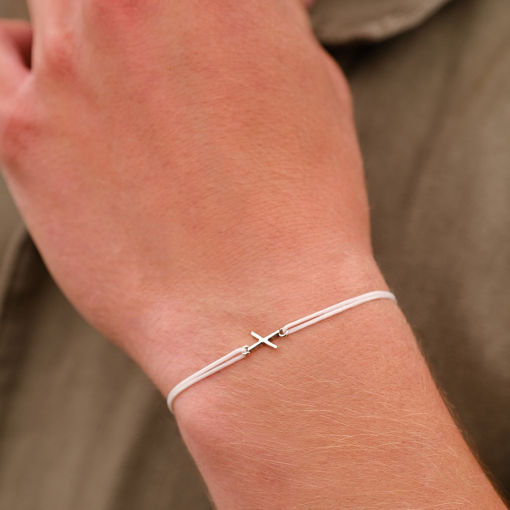 Bracelet X - Doré - Noir