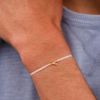 Y Bracelet - Gold - Black