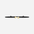 Z Bracelet - Gold - Black