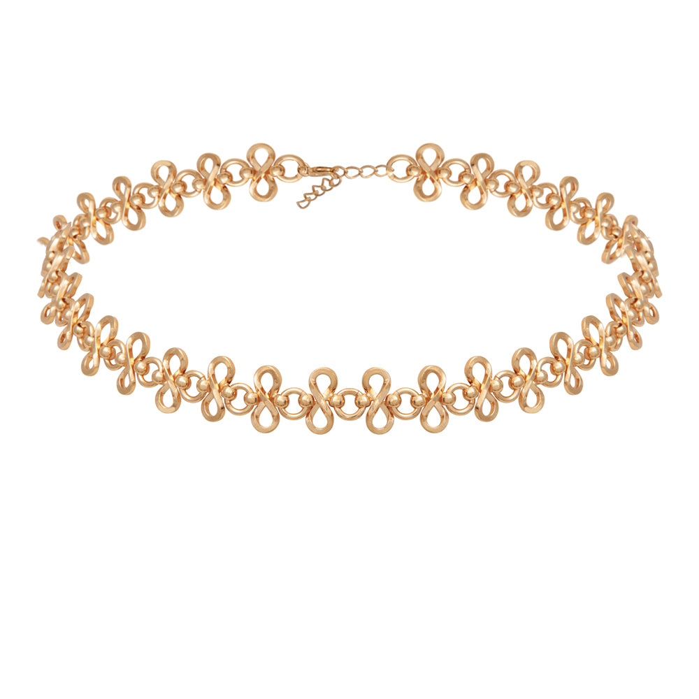 Gold Infinity Choker