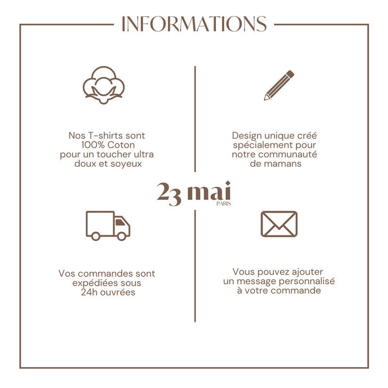 T-Shirt D'Allaitement Coeurs - Femme