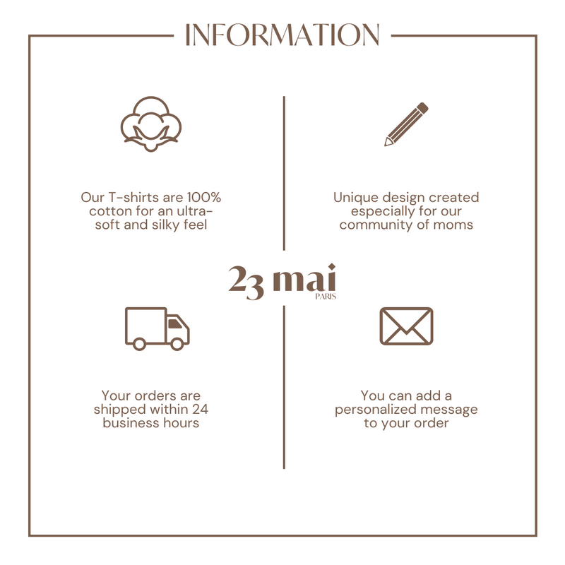 T-Shirt D'Allaitement Kaki - Femme