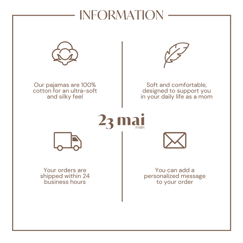 Pyjama D'Allaitement Leopard - Femme