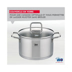 Olla De Acero Inoxidable Elo Citrin - Gris