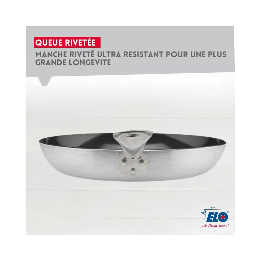 Padella In Ceramica Senza Pfas Bistro Line Elo - Grigio/Nero